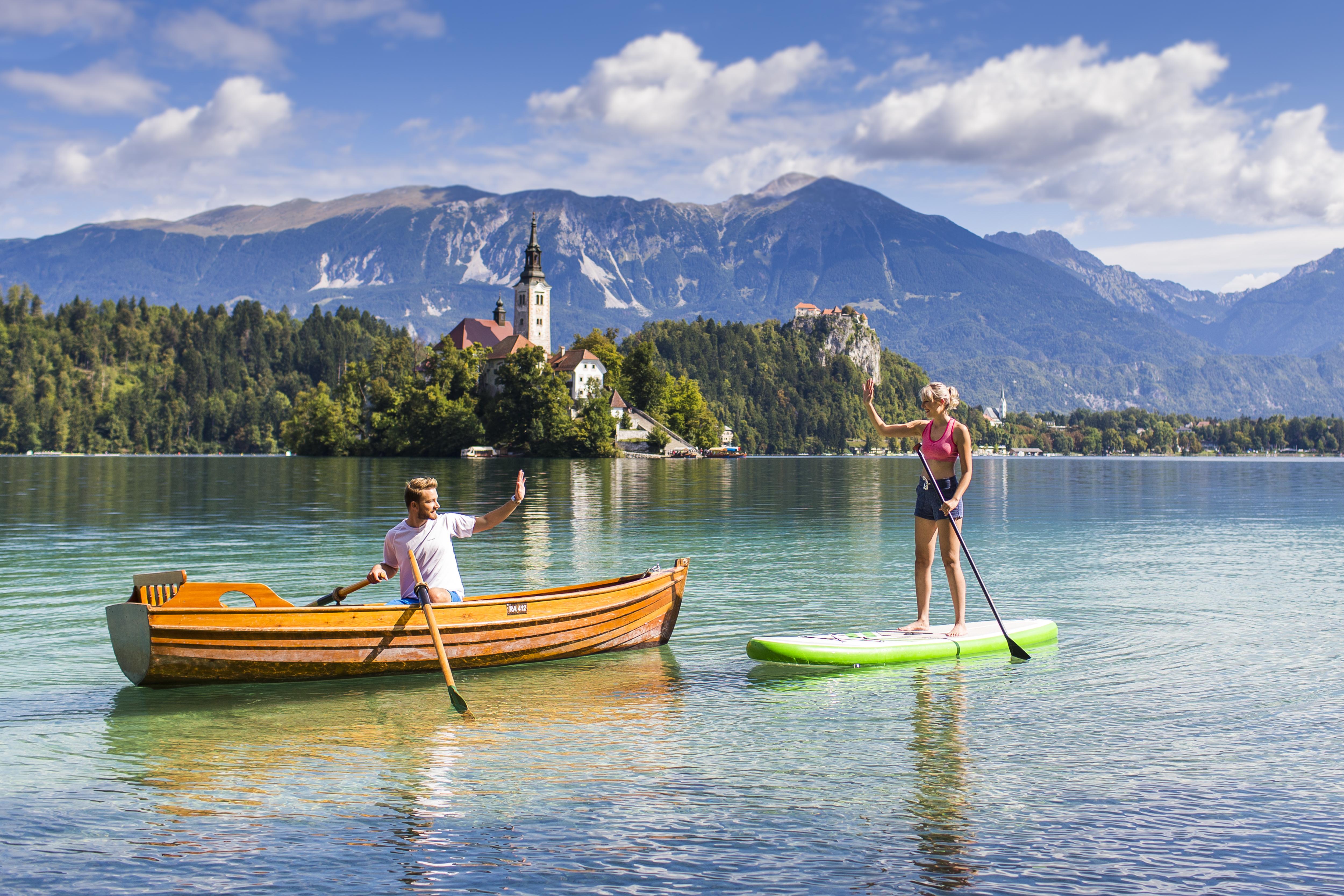 Grand Hotel Toplice - Small Luxury Hotels Of The World Bled Exterior photo Bled Lake