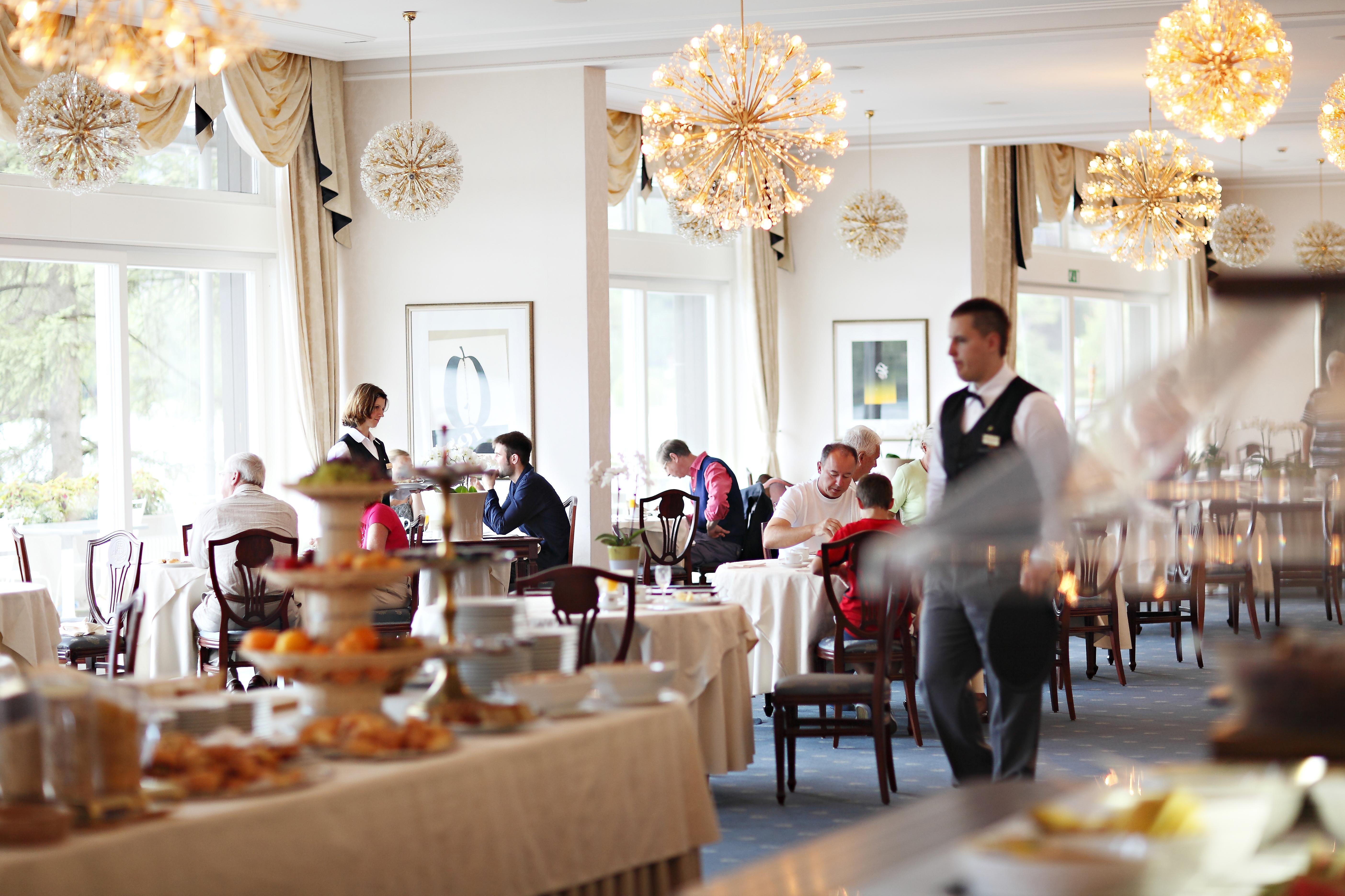 Grand Hotel Toplice - Small Luxury Hotels Of The World Bled Exterior photo Restaurant