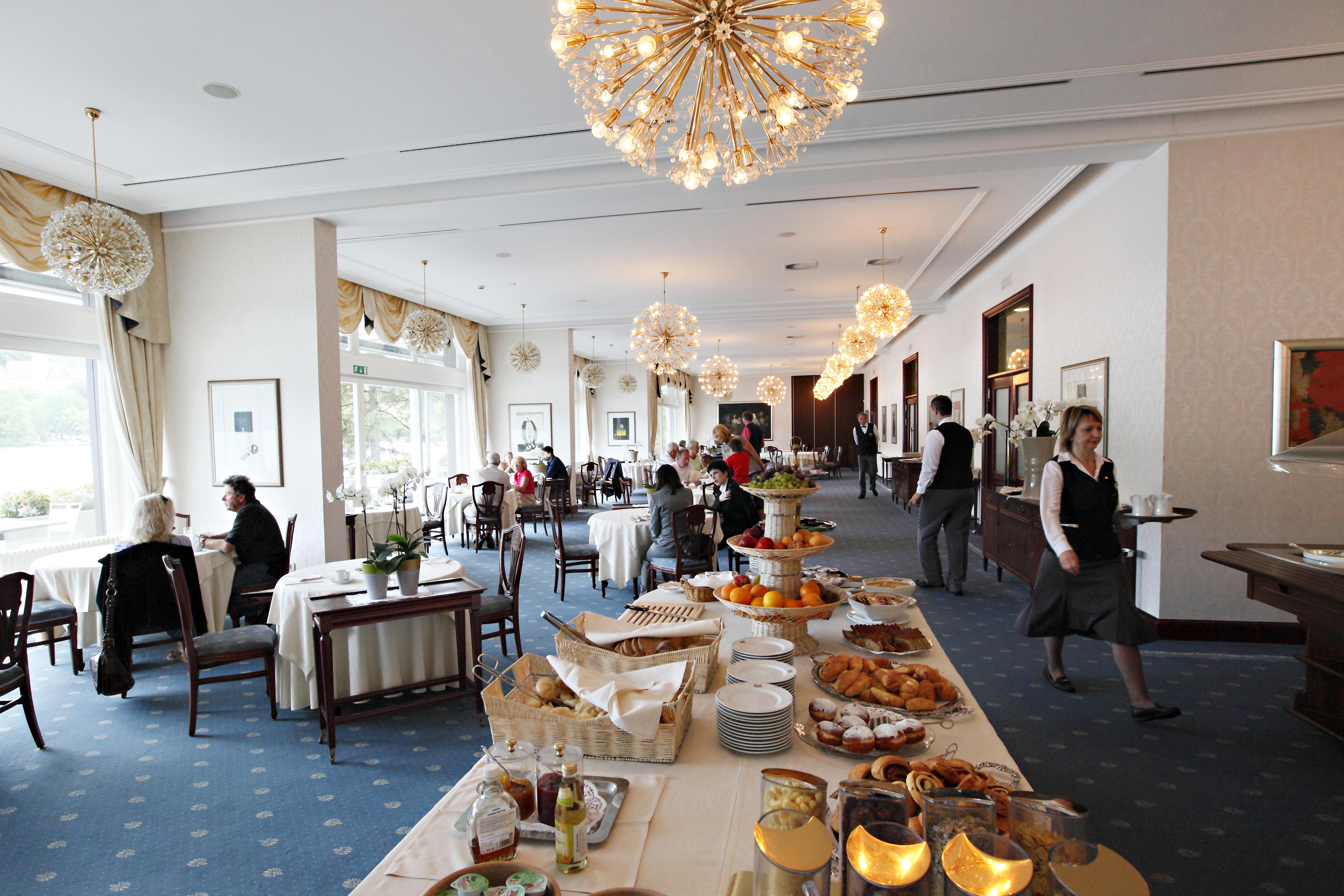 Grand Hotel Toplice - Small Luxury Hotels Of The World Bled Exterior photo Restaurant